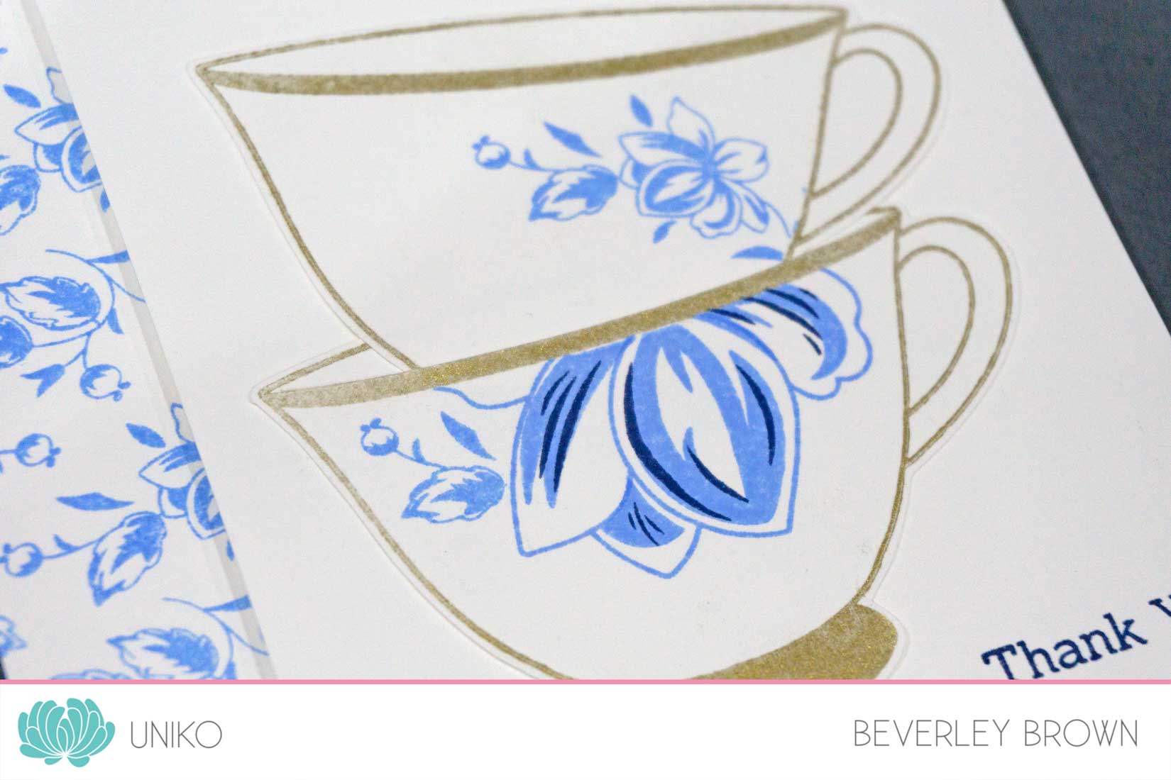 I LOVE Tea Clear Stamp Set