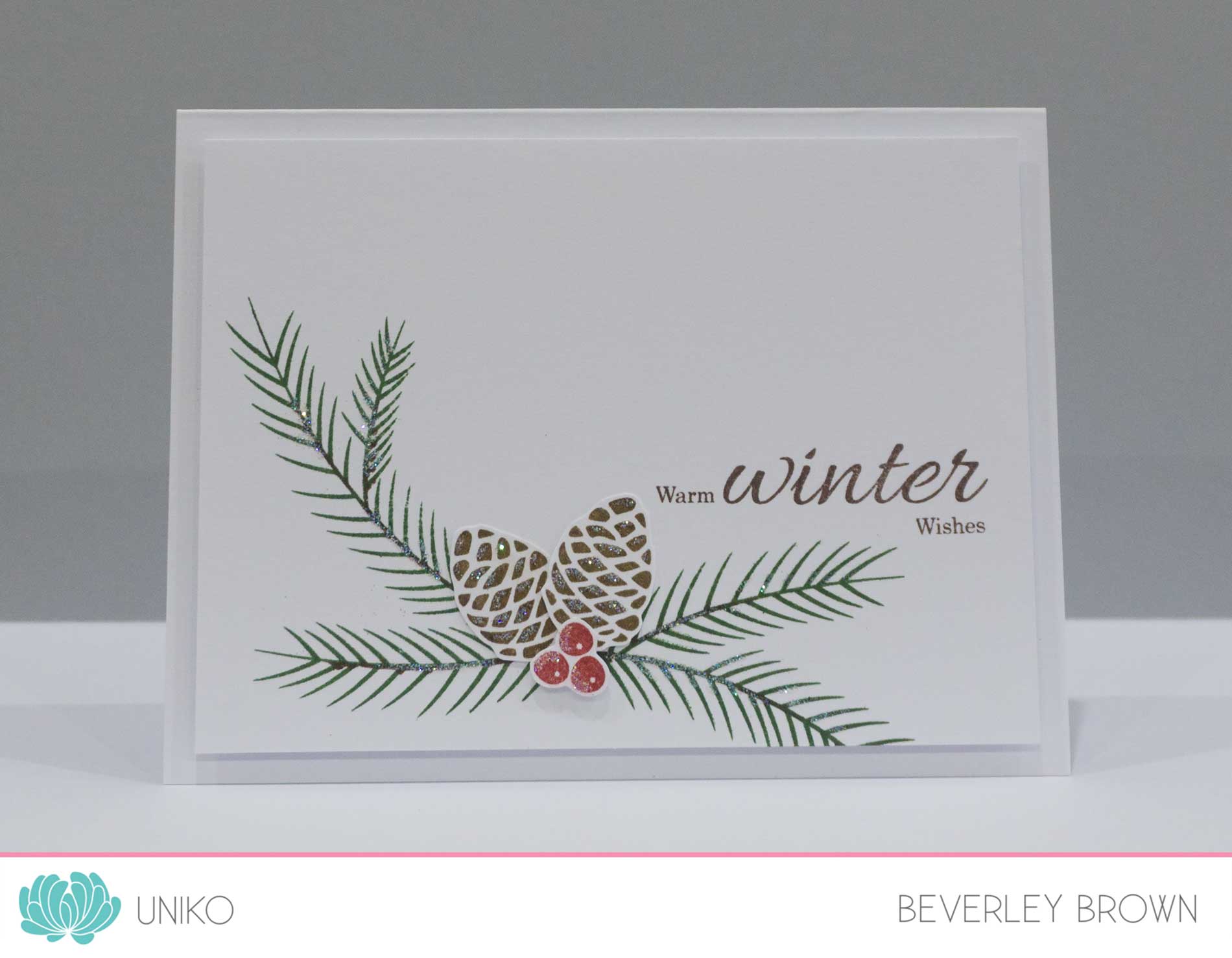 Winter Foliage Clear Stamps