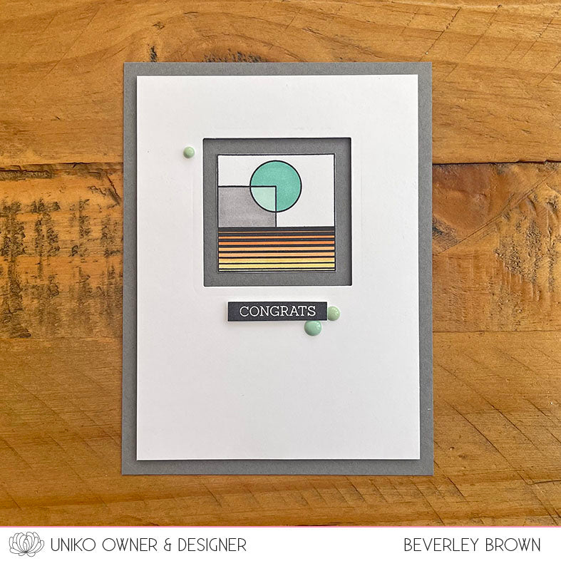 Bauhaus Blocks Clear Stamps