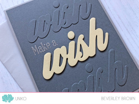 Designer Dies BIG & BOLD Wish Collection