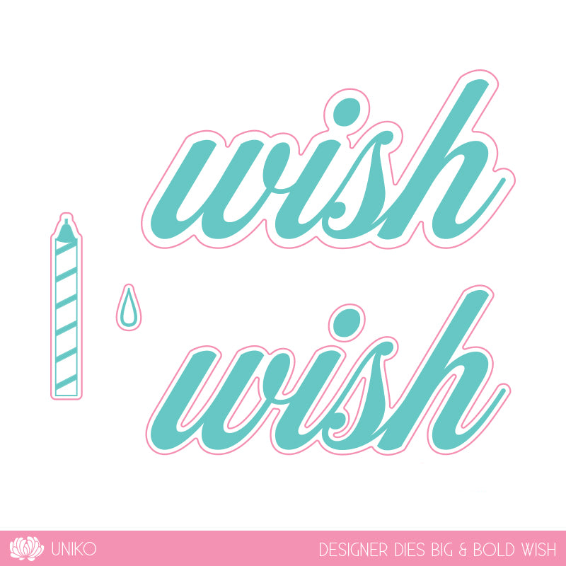 Designer Dies BIG & BOLD Wish Collection