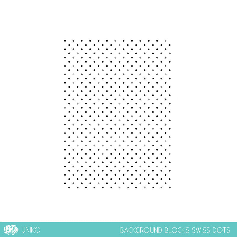 Background Blocks Swiss Dots Clear Stamp