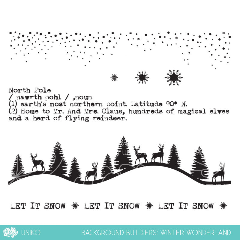 Background Builders: Winter Wonderland