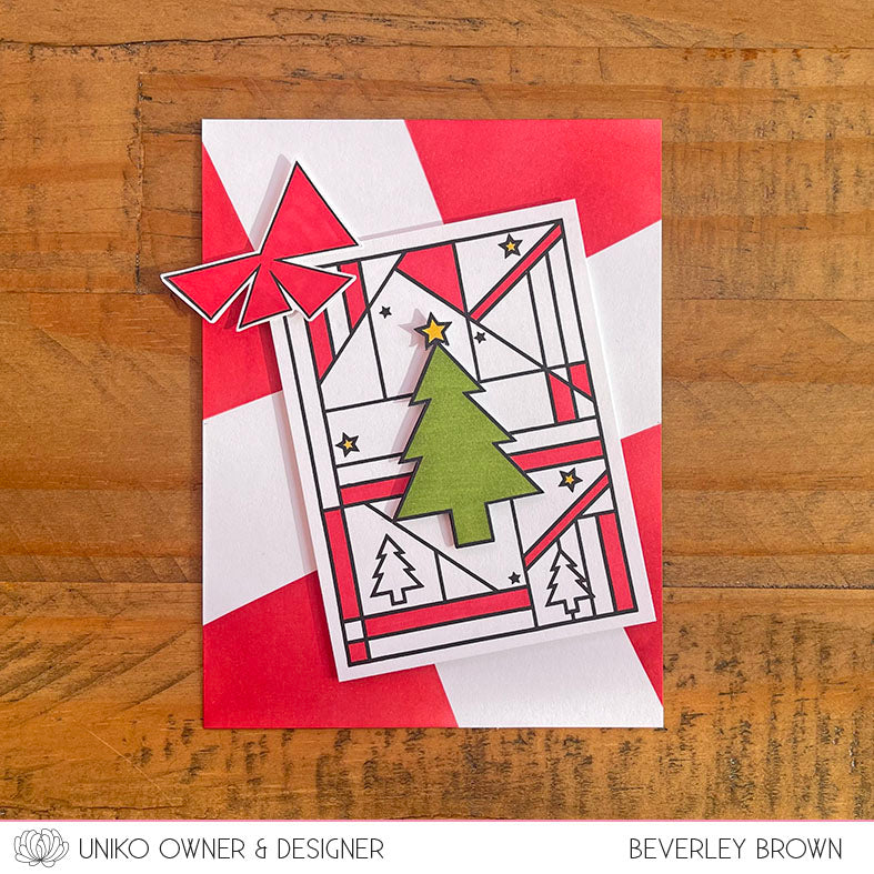 Ink & Flip Stencil - Christmas Star