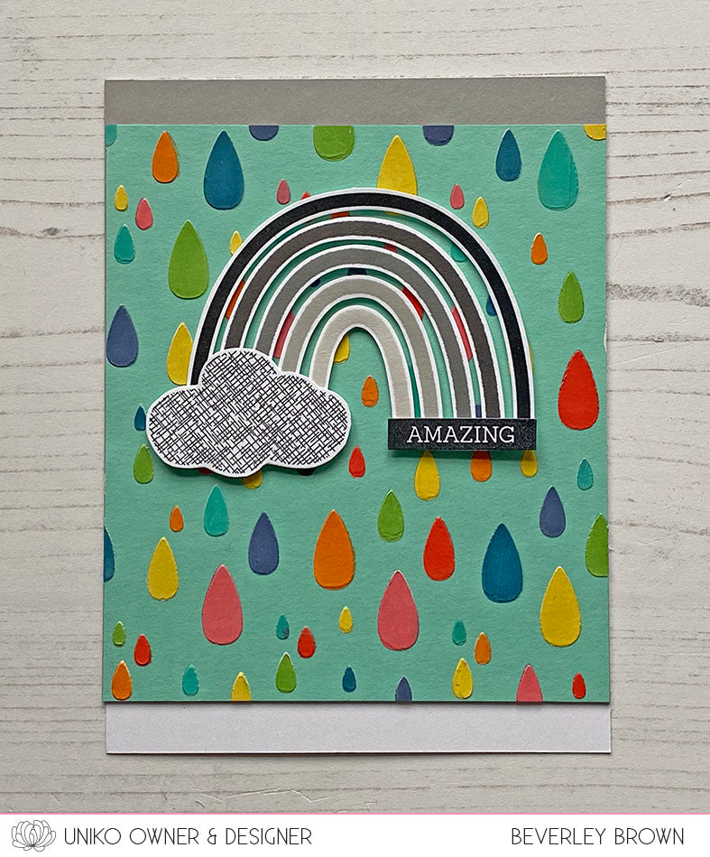 Sunshine & Rainbows Clear Stamp Set