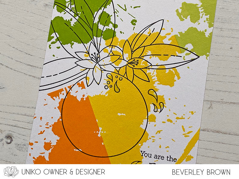 Organically Zesty Clear Stamp Set