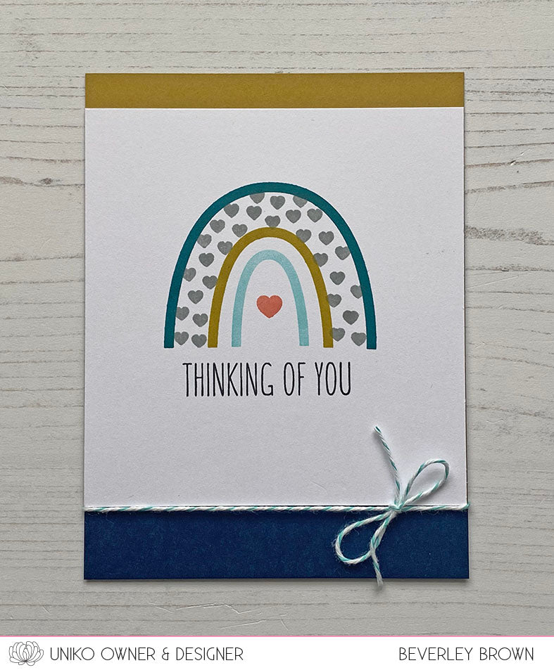 Sunshine & Rainbows Clear Stamp Set