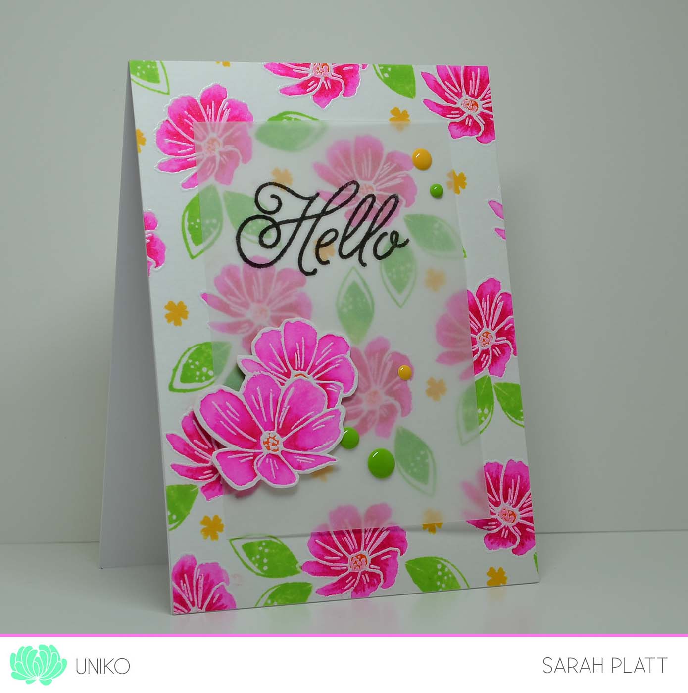 Pure Florals: Cosmos Clear Stamps