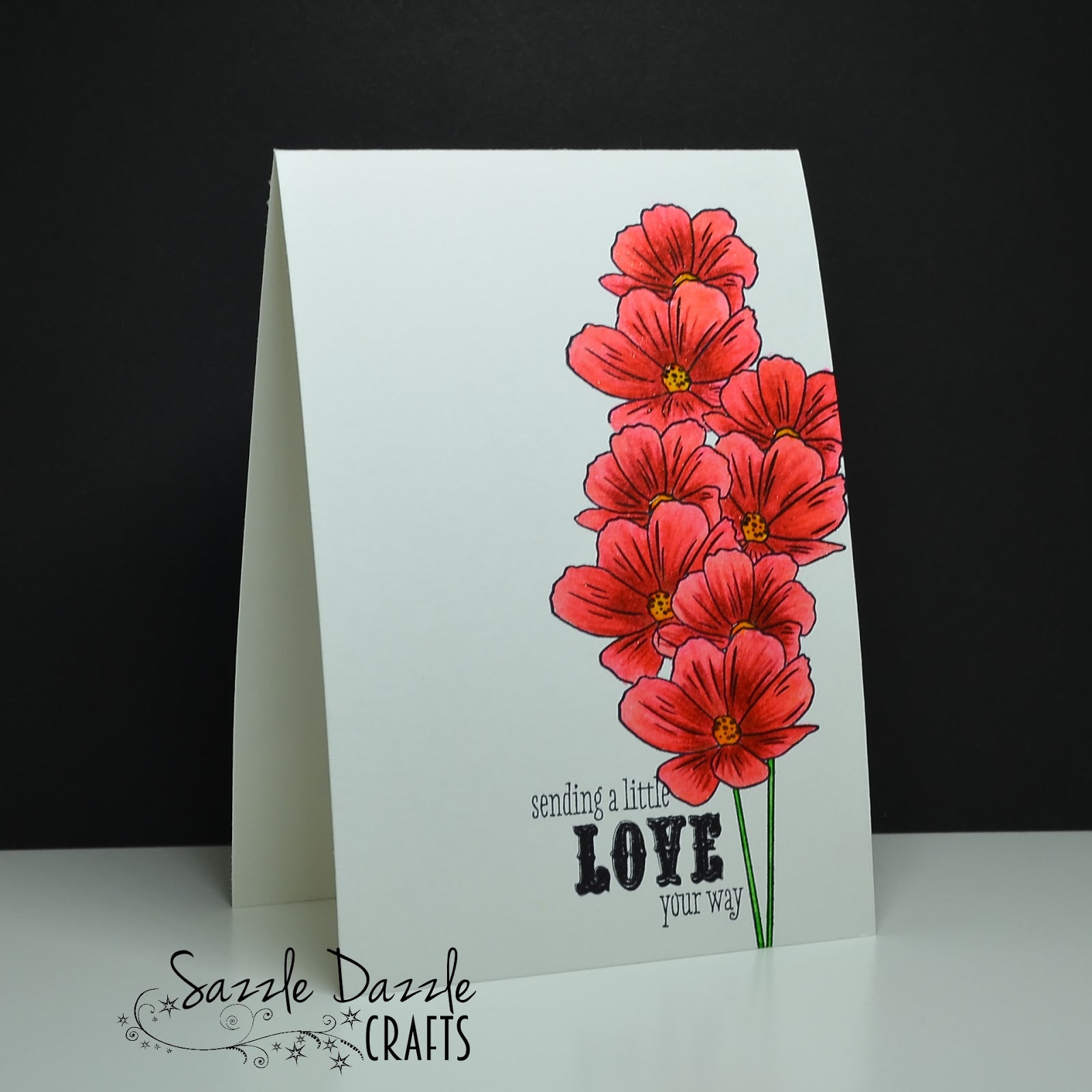 Pure Florals: Cosmos Clear Stamps