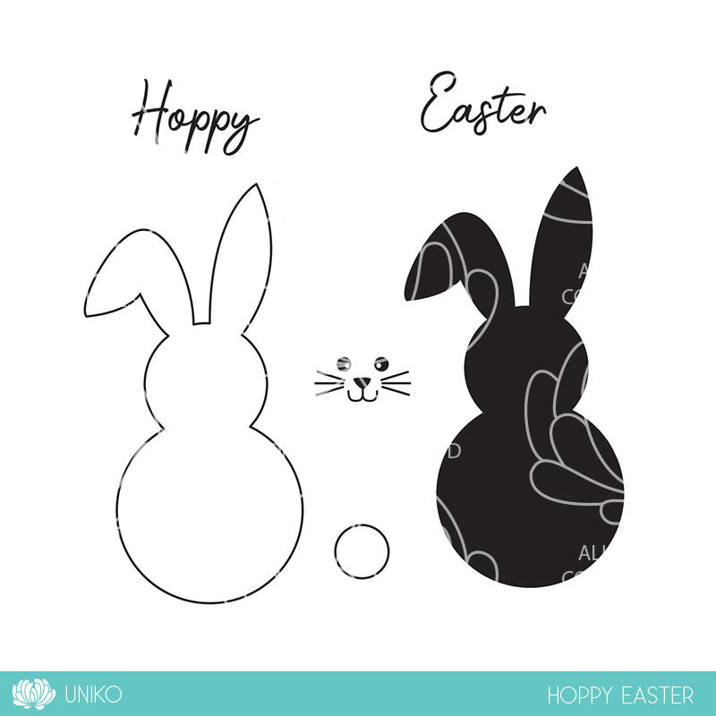 Hoppy Easter Clear Stamp Set