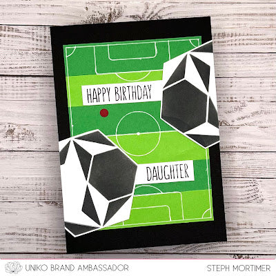 Ink & Flip Geometric Hexagon Layering Stencil