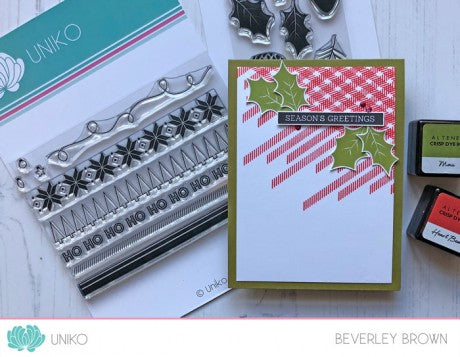 Background Builders: Christmas 2018 Clear Stamps
