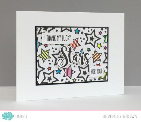 Background Blocks Stars Clear Stamp