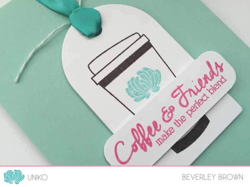 I LOVE Coffee Clear Stamp Set
