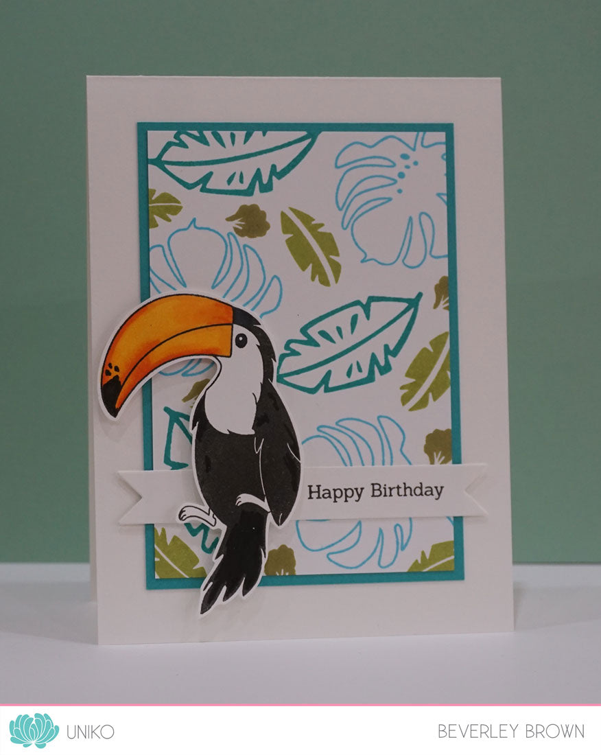 Paradise Clear Stamp Set