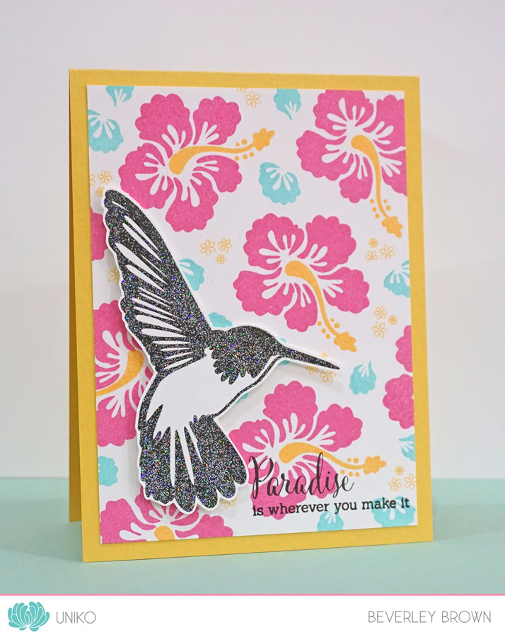 Paradise Clear Stamp Set