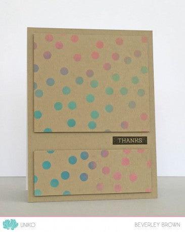 Stencil - Scattered Polka Dots