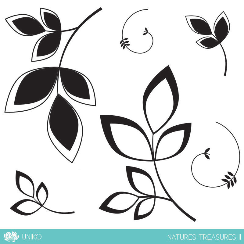 Natures Treasures II Clear Stamps