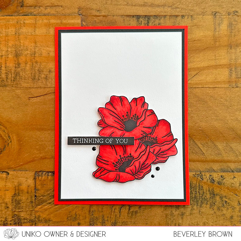 Remembrance Clear Stamp Set
