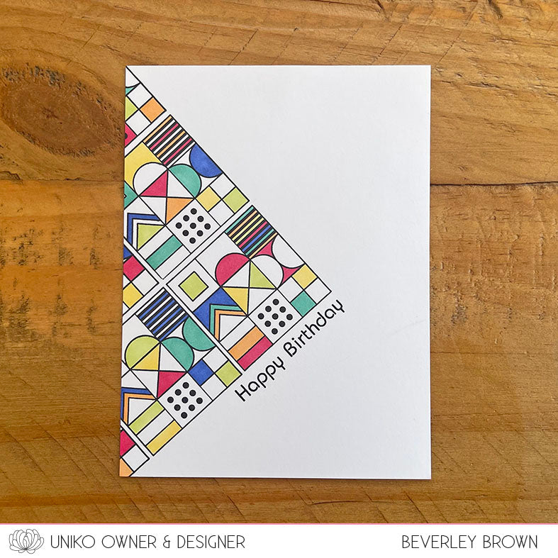 Bauhaus Blocks Clear Stamps