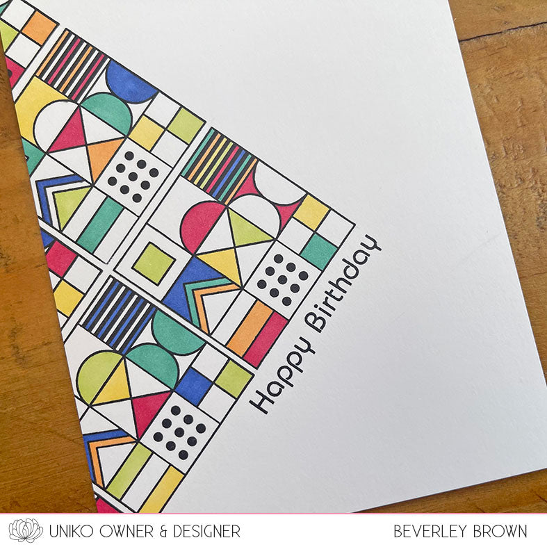 Bauhaus Blocks Clear Stamps