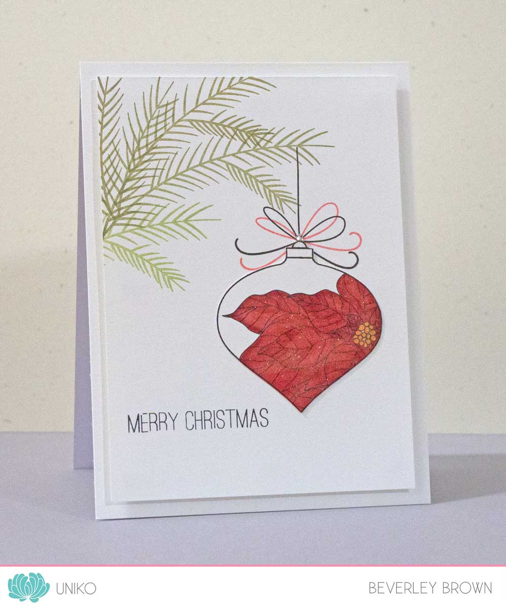 Winter Foliage Clear Stamps