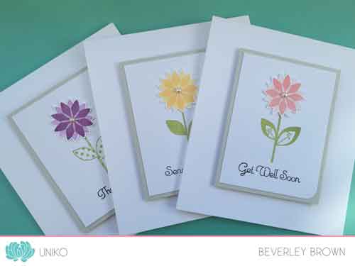 Flower Power #1 Clear Stamp Set