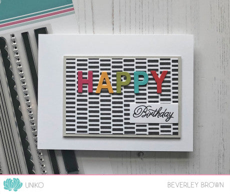 Background Builders: Classics Clear Stamp Set