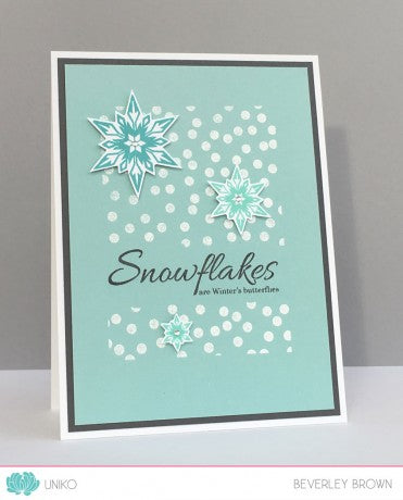 Background Blocks Scattered Polka Dots Clear Stamp