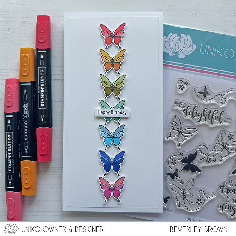 Butterfly Serenade Clear Stamps