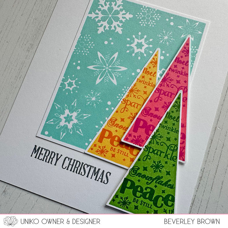 Christmas Pop Clear Stamp Set