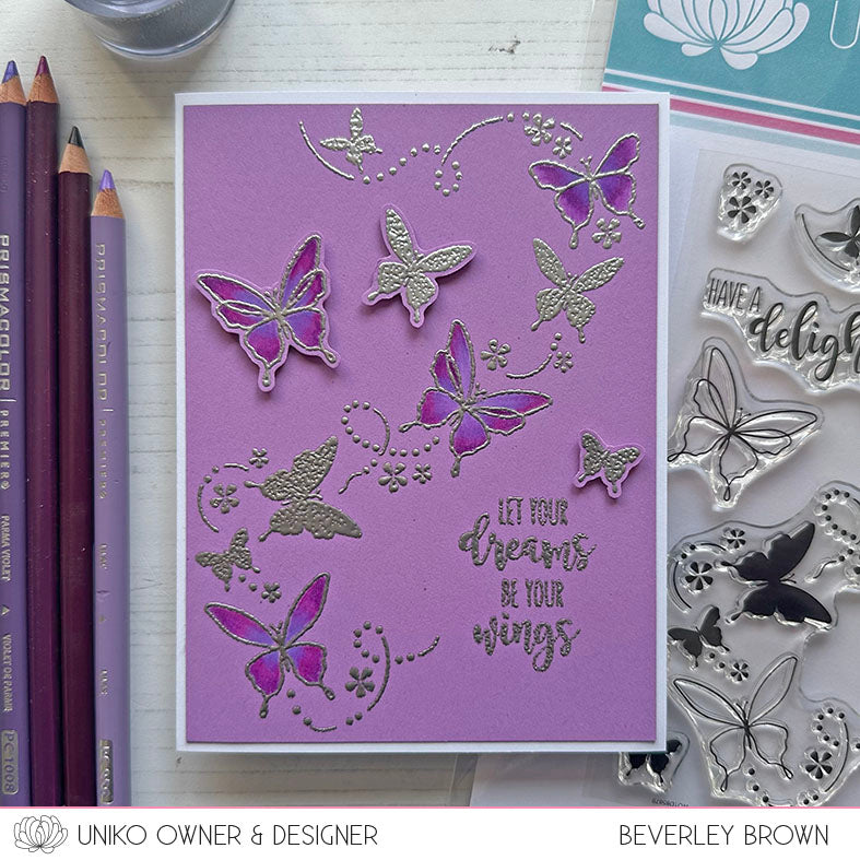 Butterfly Serenade Clear Stamps