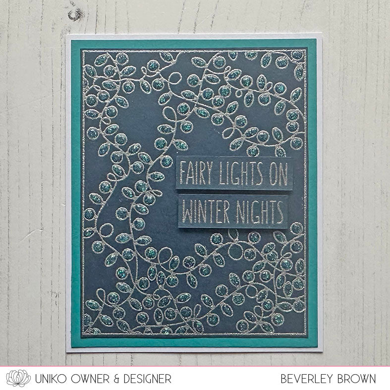 Framed - Fairy Lights Clear Stamp Set
