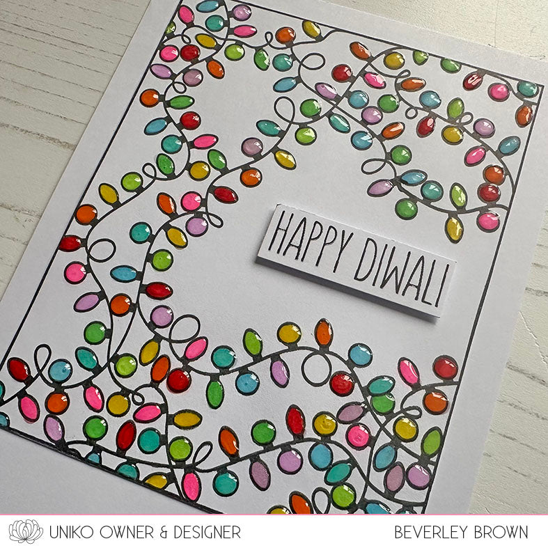 Framed - Fairy Lights Clear Stamp Set