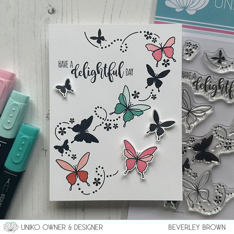Butterfly Serenade Clear Stamps