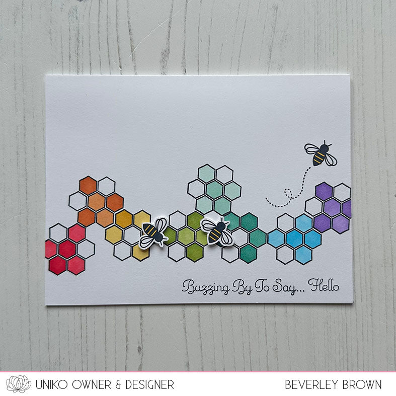 Flower Power #9 Clear Stamp Set