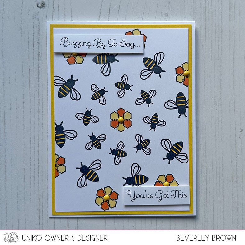 Flower Power #9 Clear Stamp Set