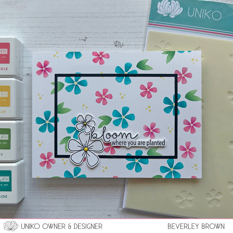 Stencil - Layering Spring Blossom