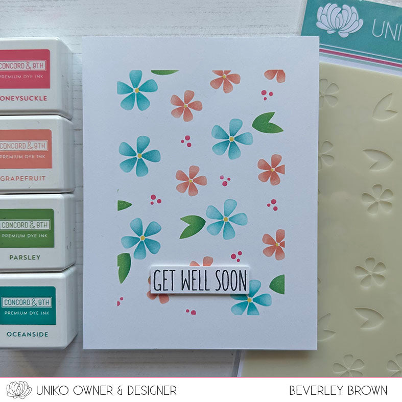 Stencil - Layering Spring Blossom