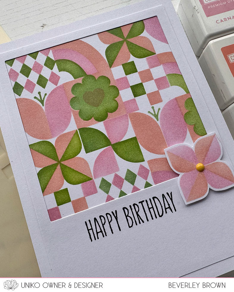 Uniko's 14th Birthday Card Linky Party.