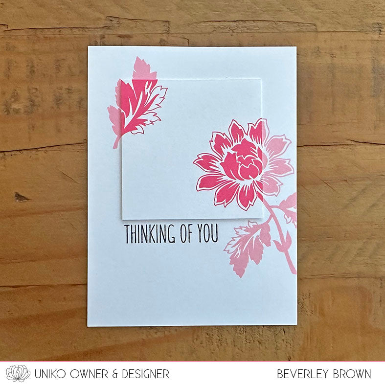 Beautiful Blooms I Clear Stamps