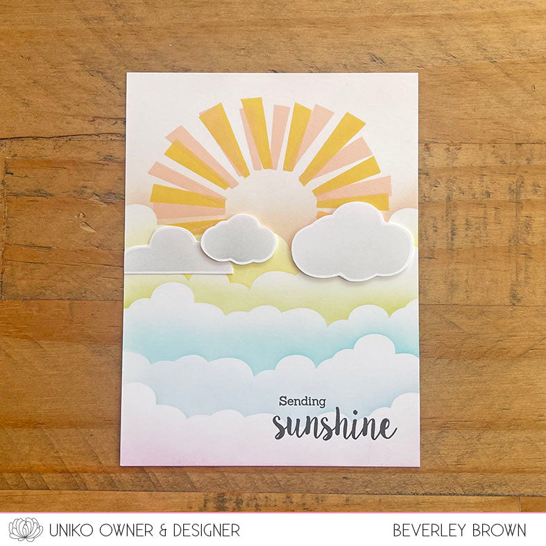 Mid Century Modern Wreath Builder Clear Stamps