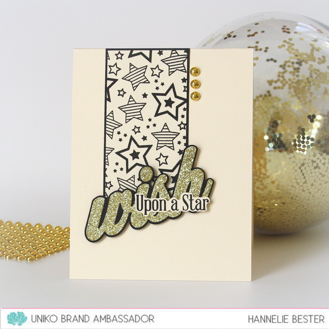 BIG & BOLD - Wish Clear Stamp Set & Die Bundle