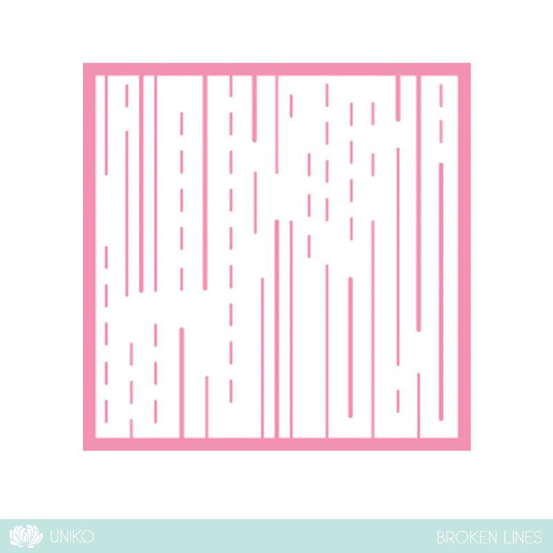 Stencil - Broken Lines