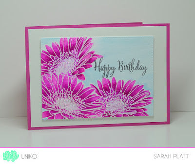Pure Florals: Gerbera Clear Stamp Set