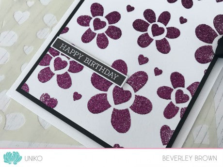 Stencil - Doodle Flower