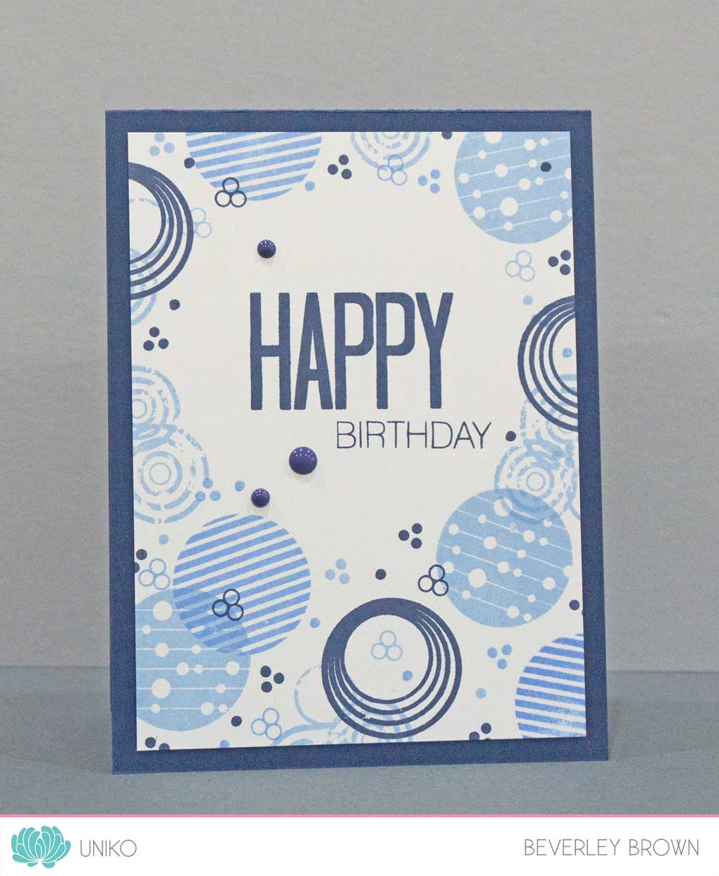 Background Builders: Round In Circles Clear Stamps