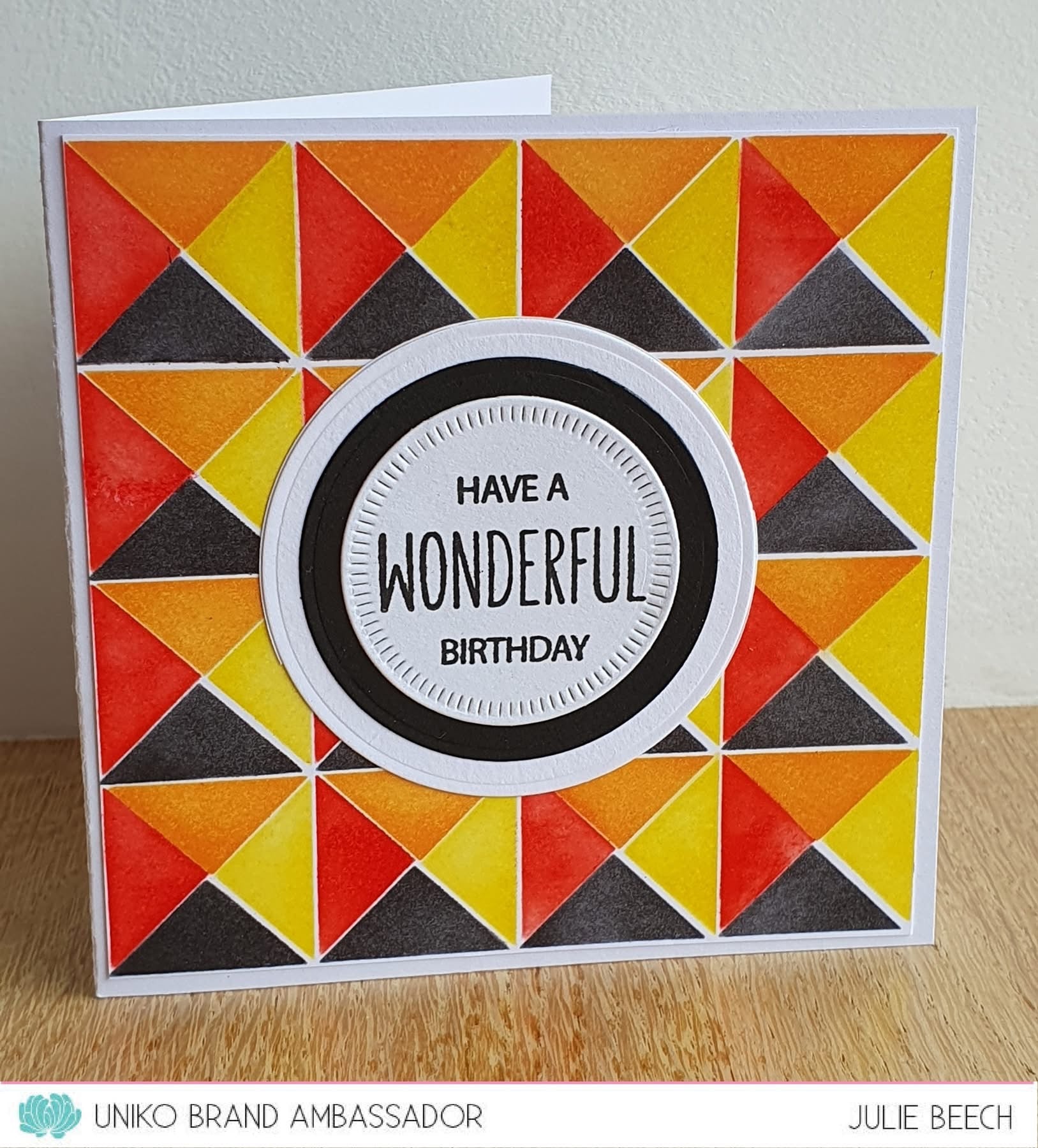 Stencil - Ink & Flip Triangulate