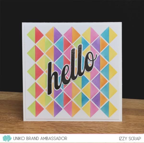 Stencil - Ink & Flip Triangulate
