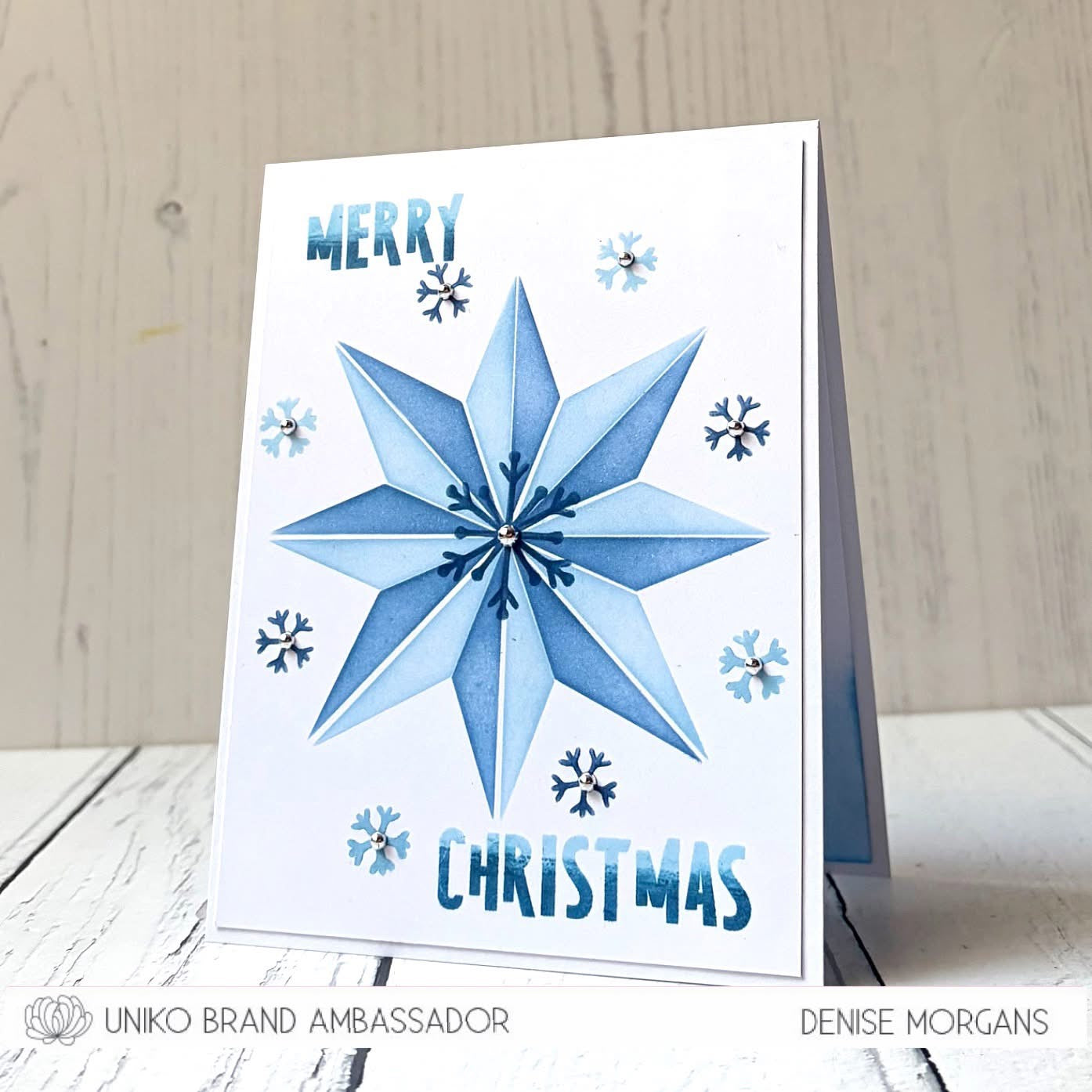 Stencil - Ink & Flip Christmas Star, Star